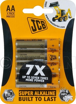 Pila Alcalina Lr 06 (aa) Blister 4 Pz Jcb